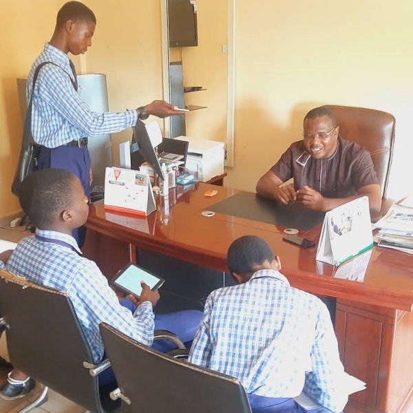 VISIT TO THE COMMISSIONER FOR EDUCATION